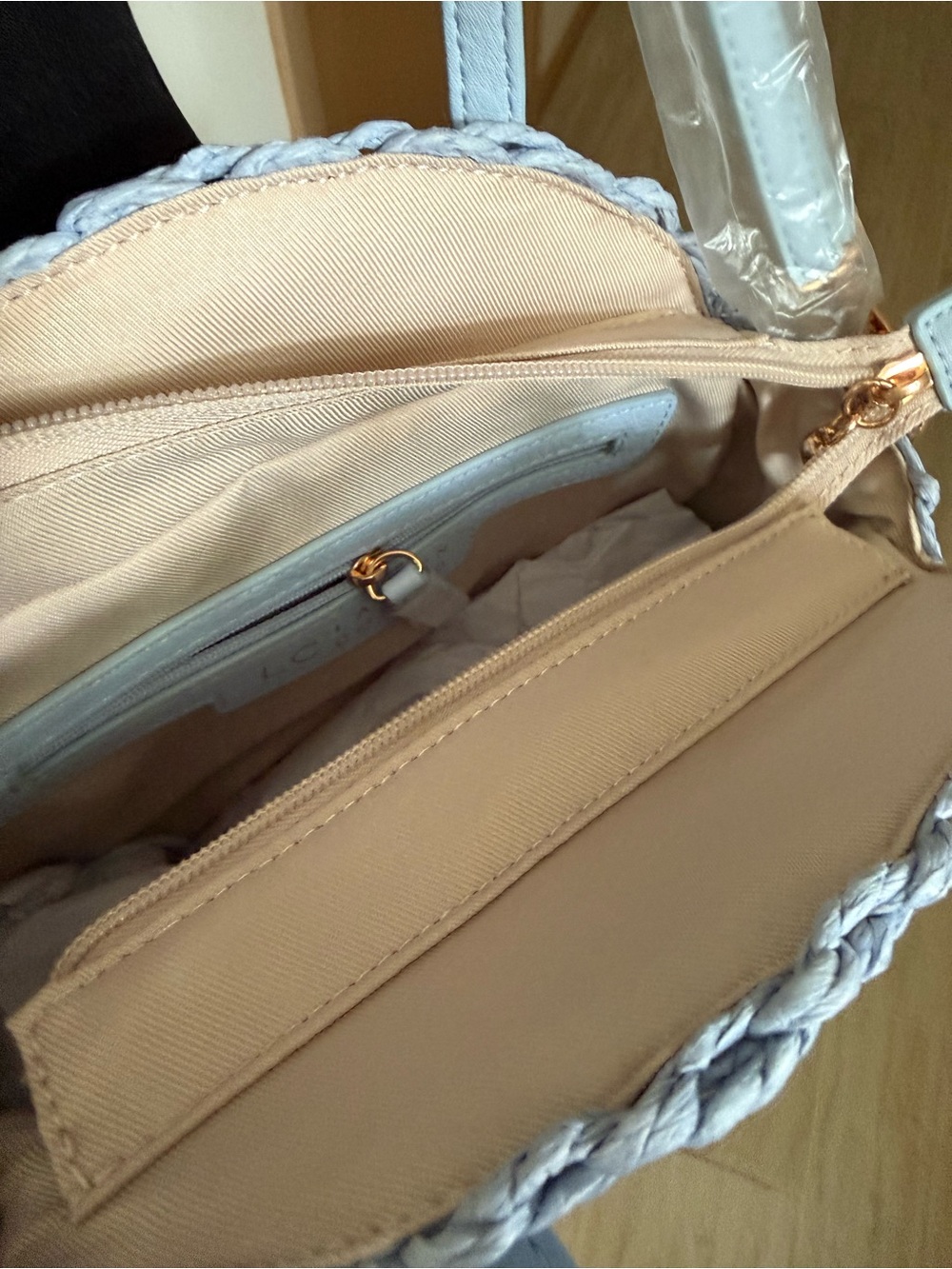 NWT ROUND STRAW HANDBAG - Picture 5 of 5